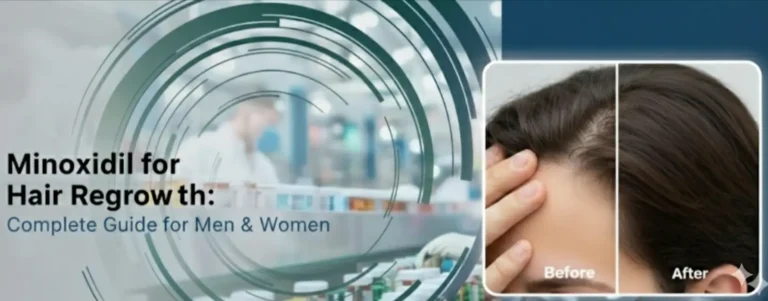 Minoxidil for Hair Regrowth - Complete Guide for Men & Women